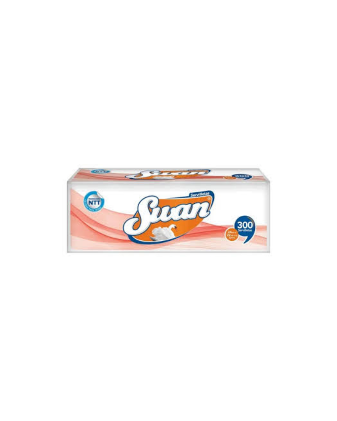 Servilleta Swan Clásica 300un